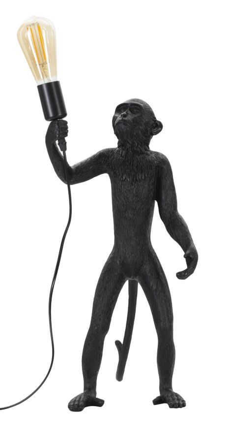 Tafellamp Monkey Black Ø 26×34×55 cm