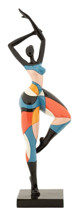 Decoratie Dancing Girl Rubic -b- 11,5×9×38,5 cm