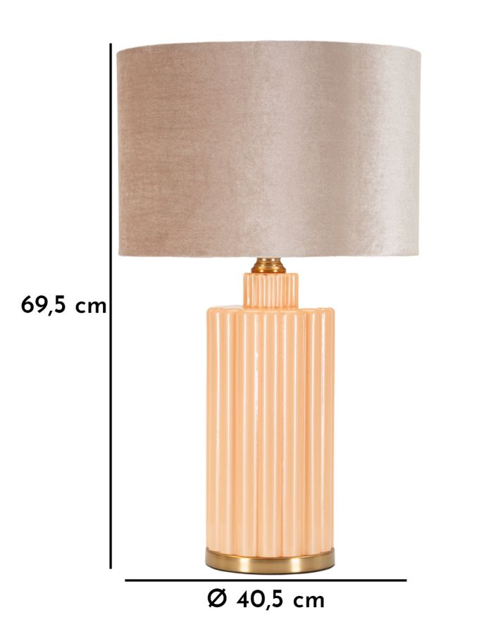 Tafellamp Perly -d- 40,5×69,5 cm