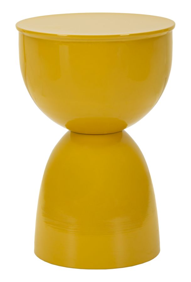 Bijzettafel Yao End Table Mustard Ø 31×46 cm