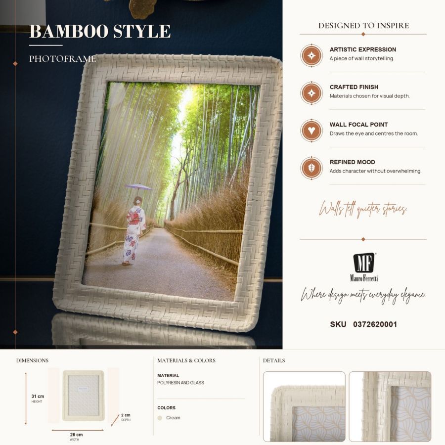 Fotolijst Bamboo Style 26×2×31 cm