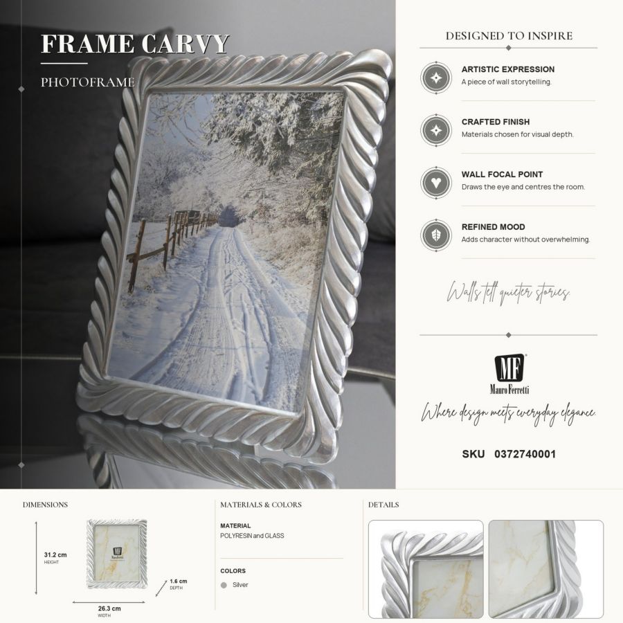 Fotolijst Carvy 26,3×1,6×31,2 cm