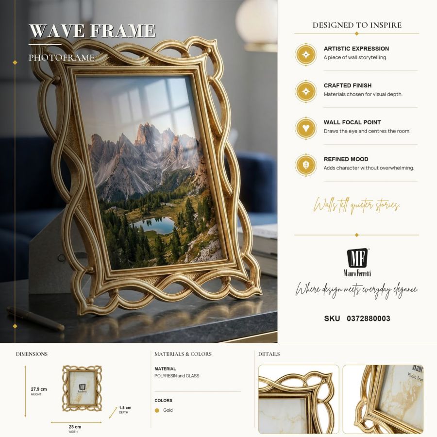 Fotolijst Wave Frame 23×1,8×27,9 cm