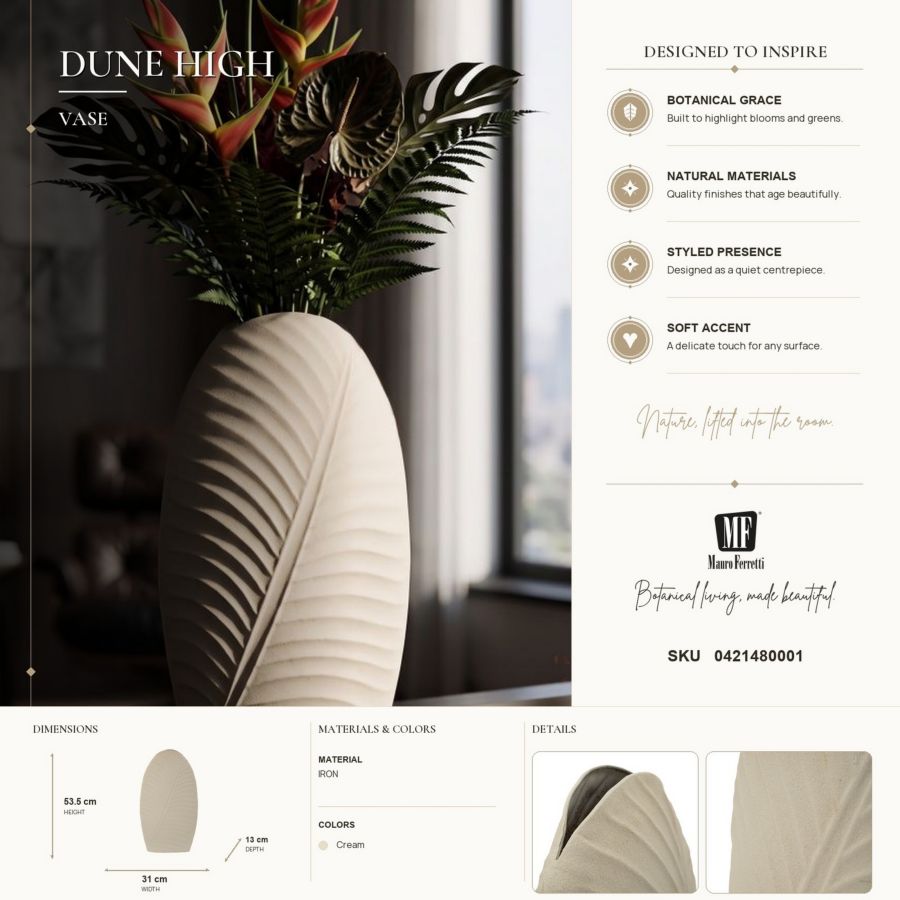 Vaas Dune High 31×13×53,5 cm