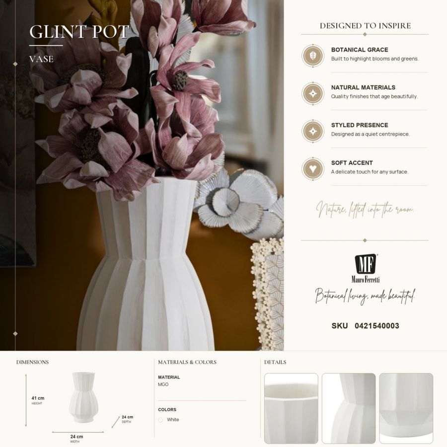 Vaas Glint Pot Ø 24×41 cm