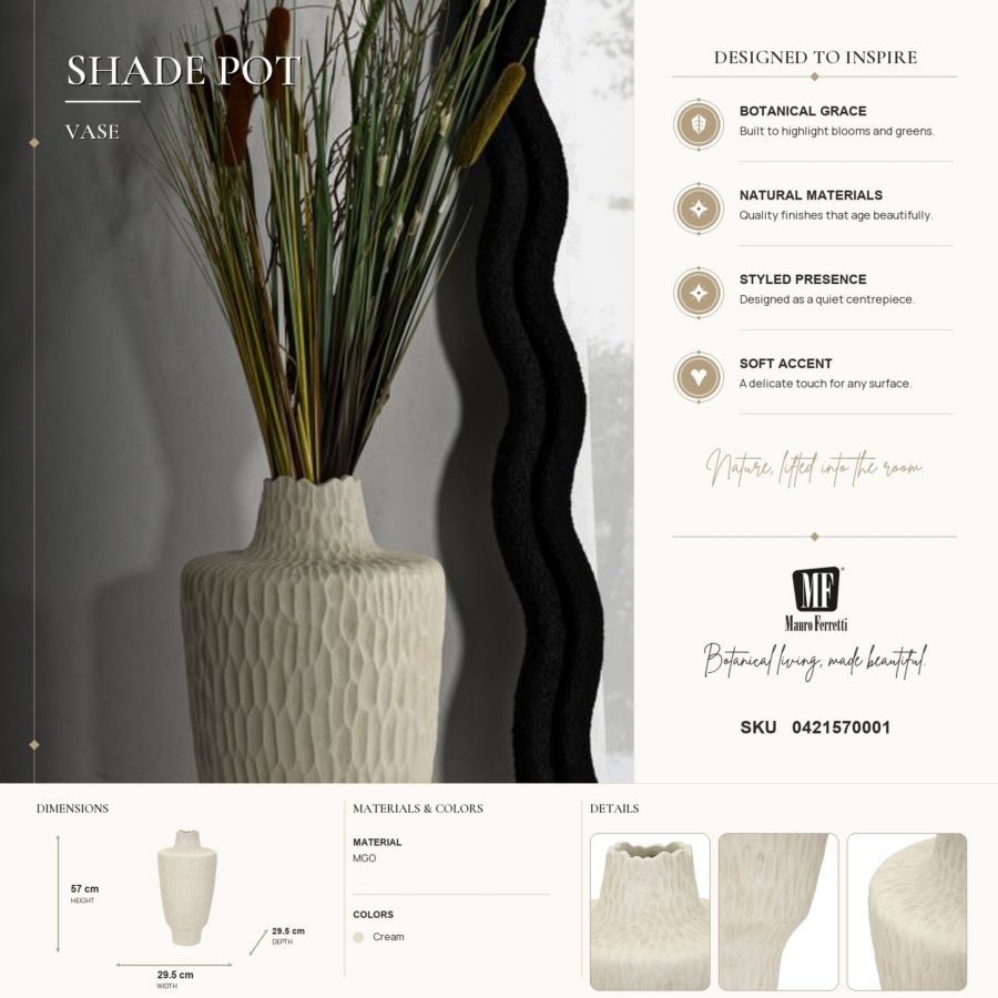 Vaas Shade Pot Ø 29,5×57 cm