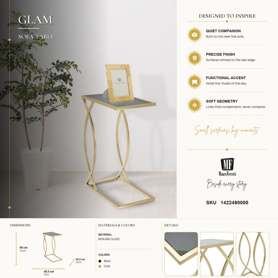 Bank Glam 45,5×25,5×60 cm