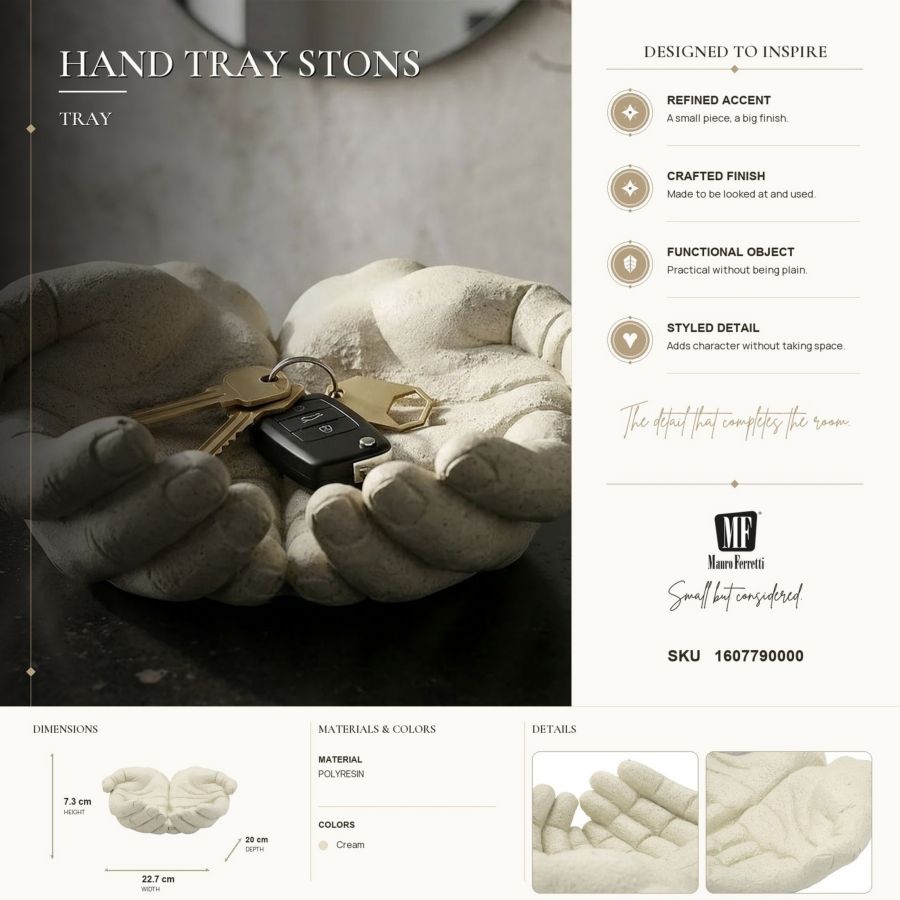 Dienblad Hand Tray Stons 22,7×20×7,3 cm