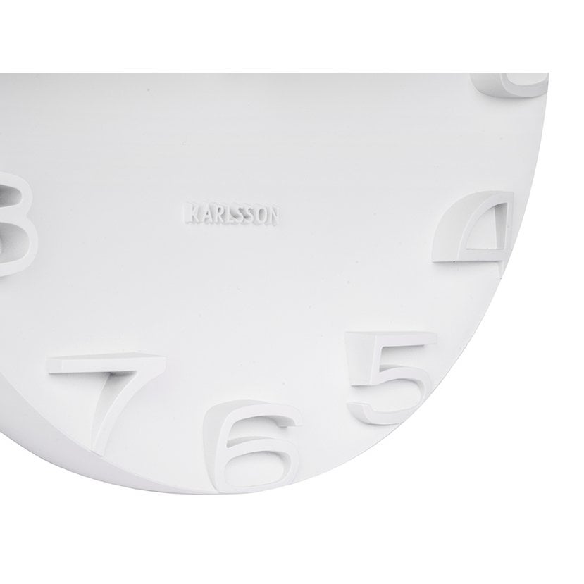 Wandklok aan de rand