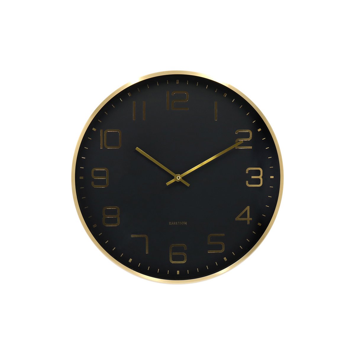 Wandklok Elegantie Glow