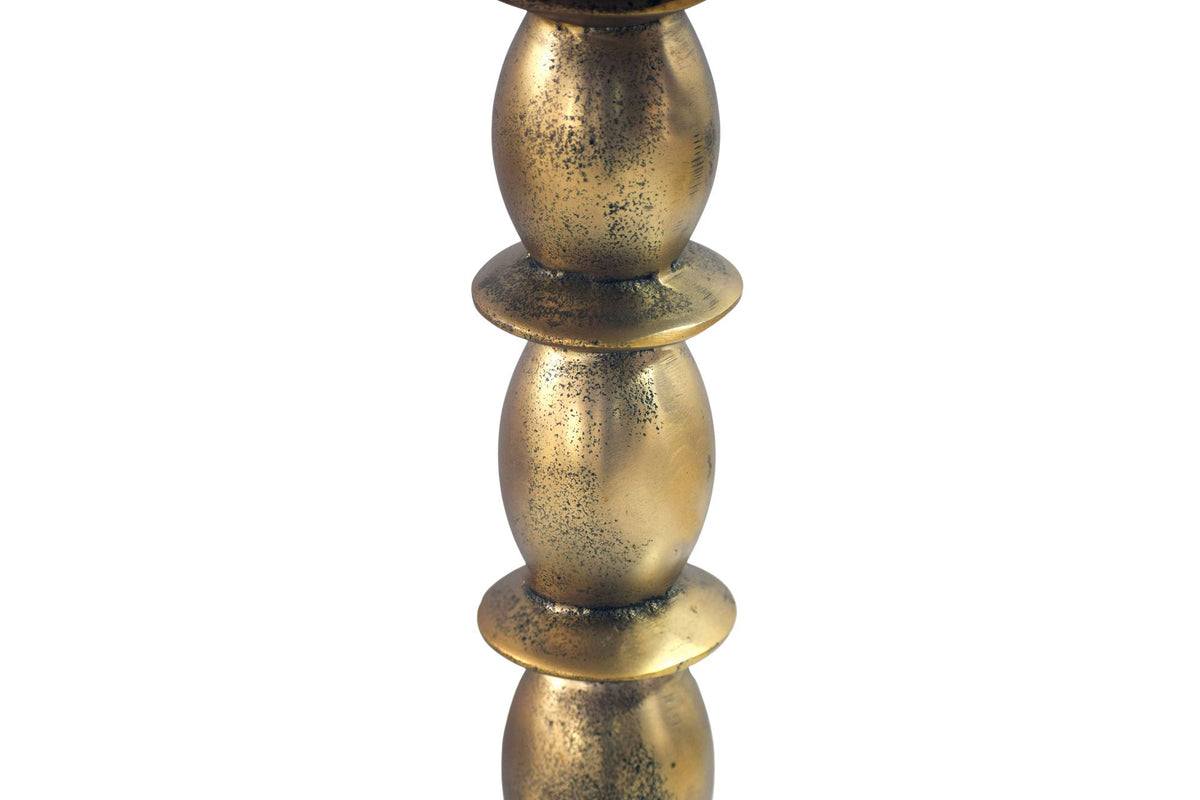 Bijzettafel Goud 40cm Aluminium Ronde Tafel