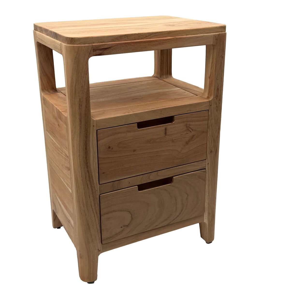 Nachtkastje Acacia Massief Hout 40x60x30 cm -