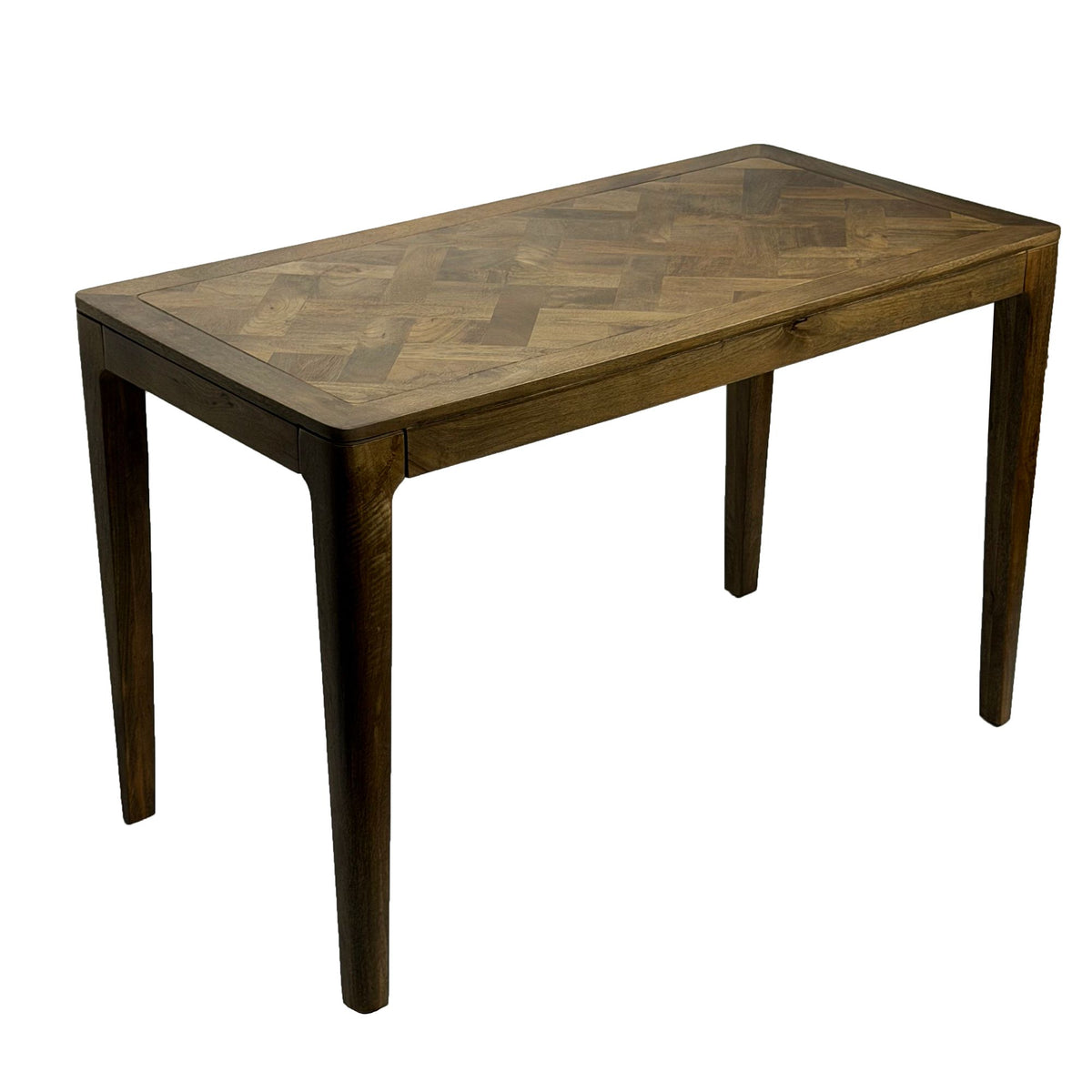 Eettafel Massief Mango Hout 120x60 cm Walnoot-afwerking