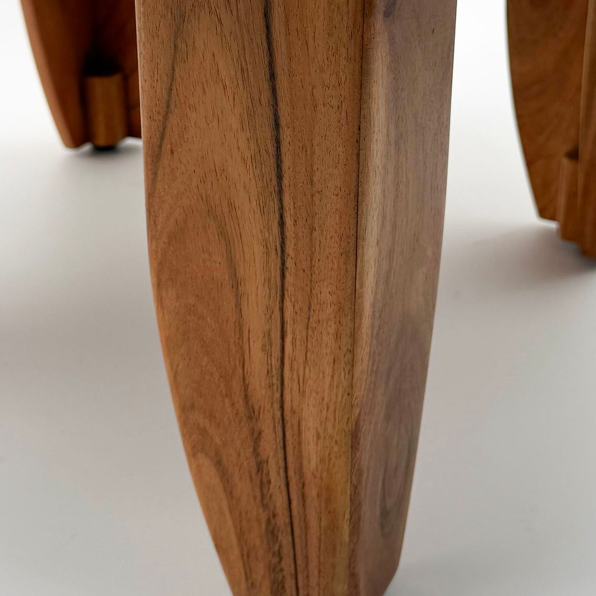 Salontafel Rond 60cm Woonkamertafel Acacia Massief Hout