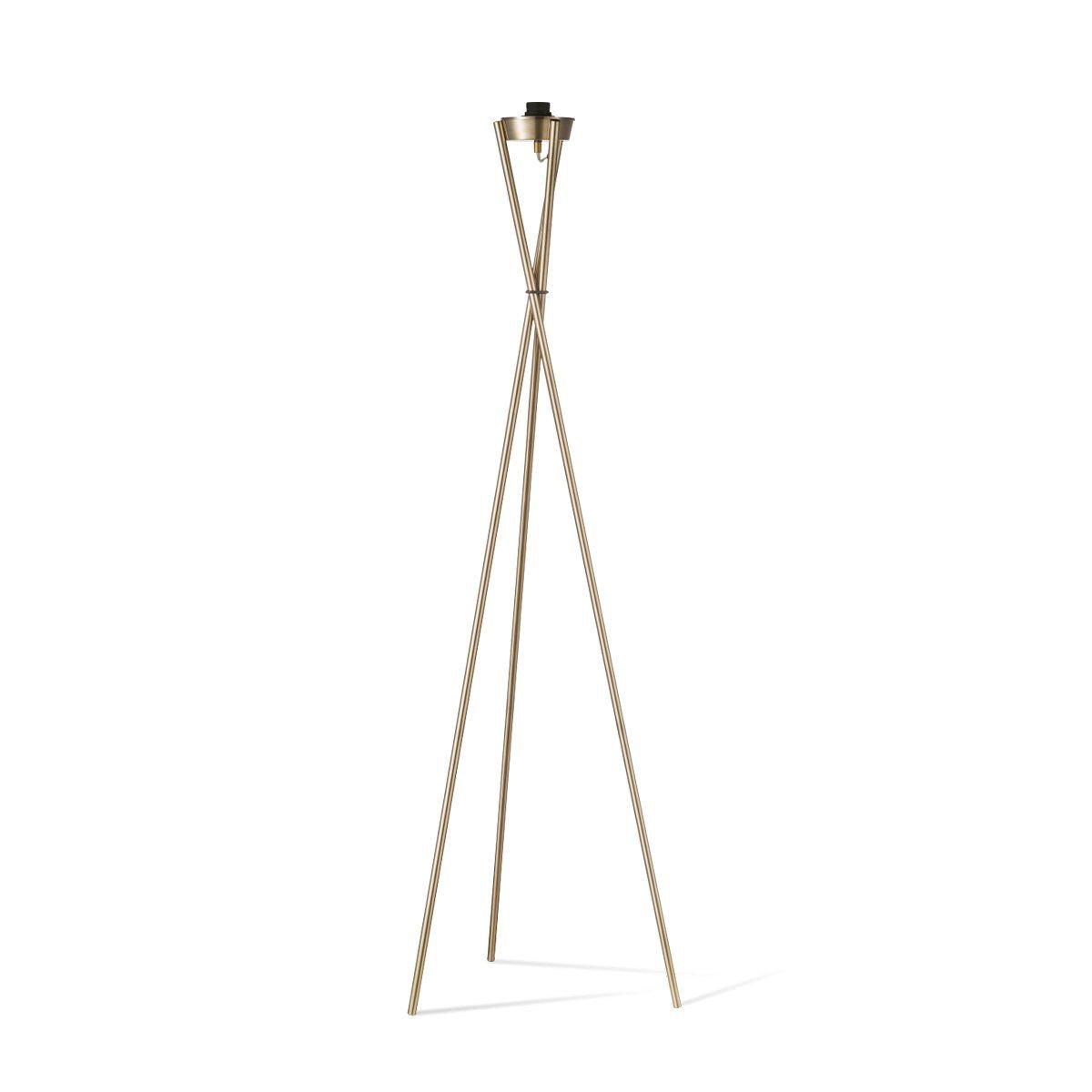 Home Sweet Home vloerlamp voet Tripod 48/48/149cm - Messing