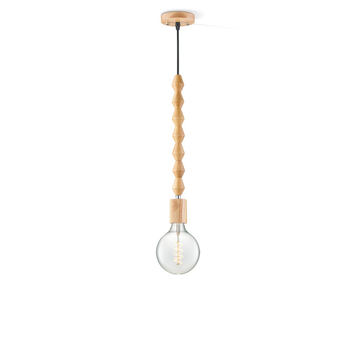 Home Sweet Home hanglamp Dana - LED G125 lamp - dimbaar E27 helder