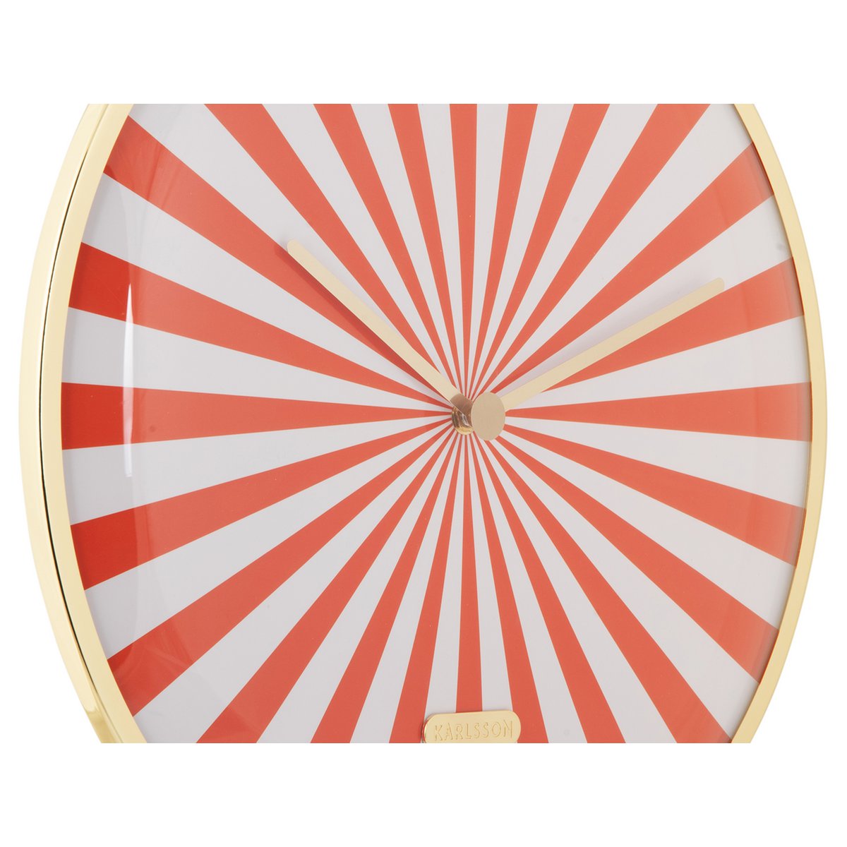 Wandklok Candy Swirl Dome