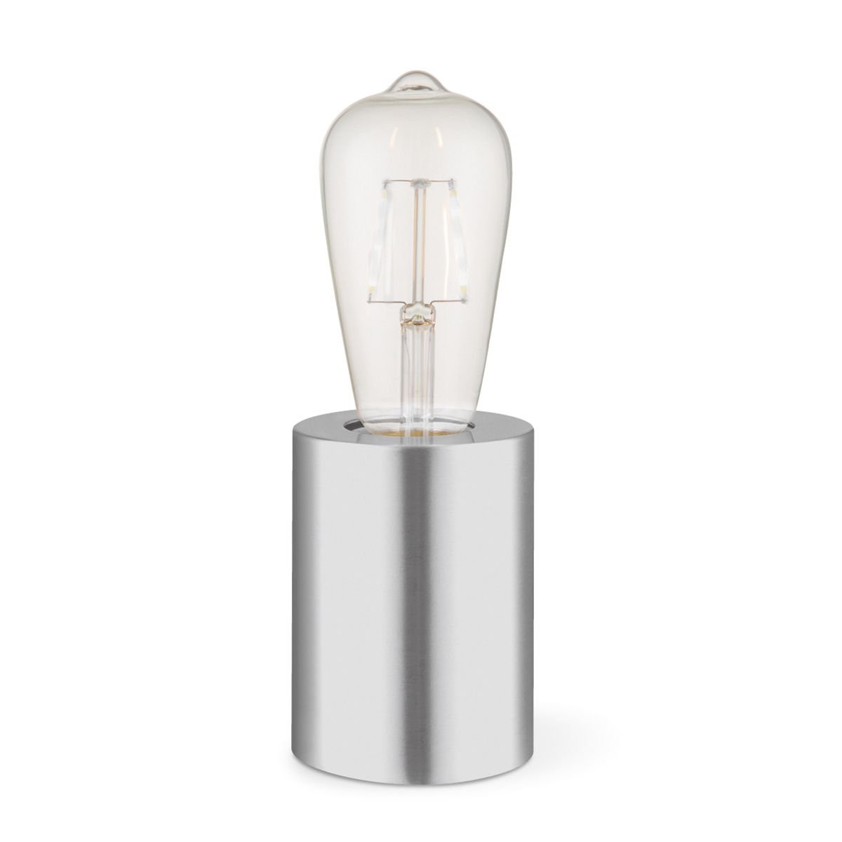 Home Sweet Home tafellamp Dry Rond - geborsteld staal - 7.5/7.5/10cm
