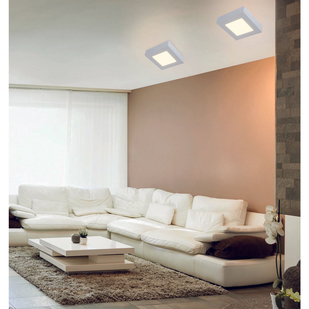 LED-plafondlamp Simplex s:17cm