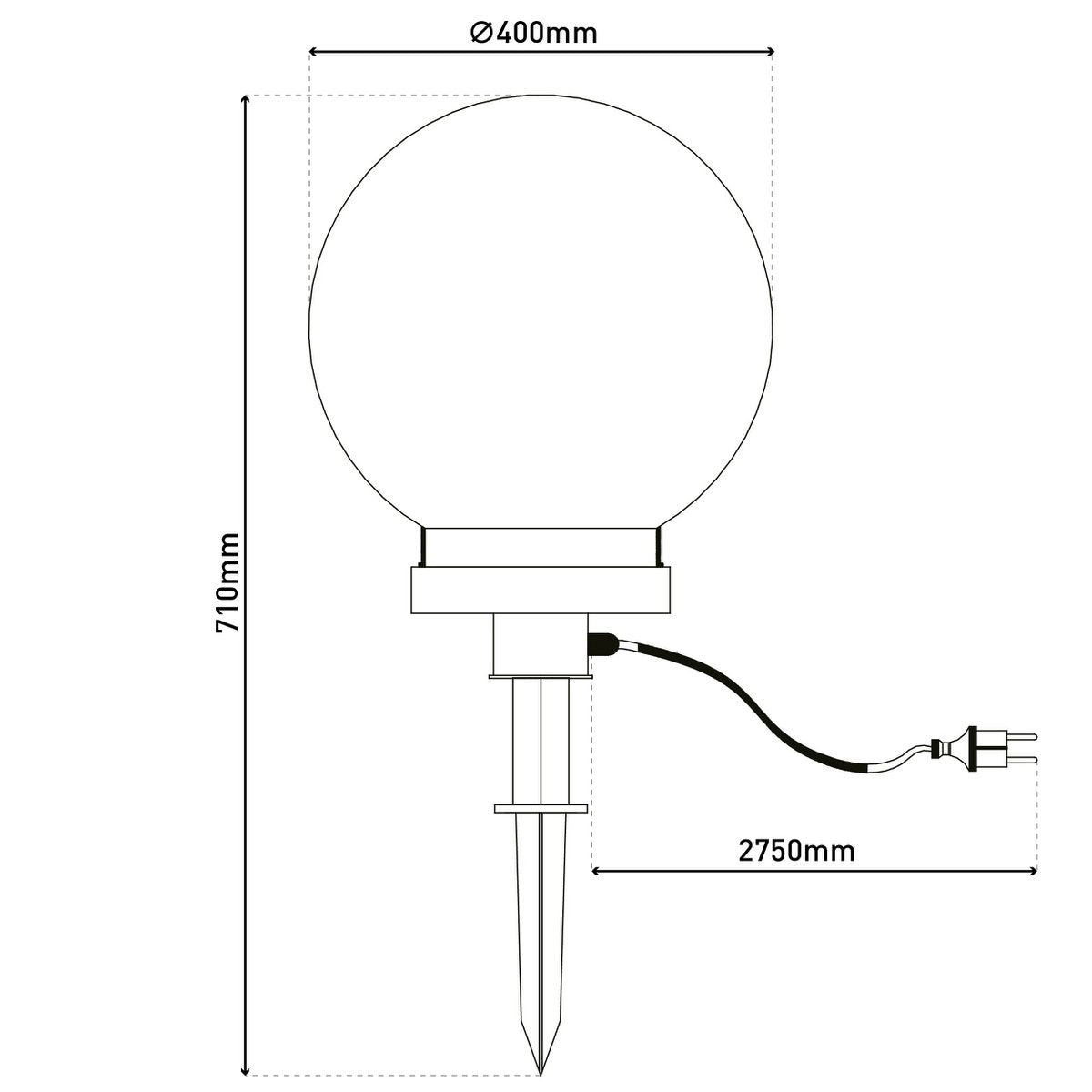 Buiten de wraak van de stemming: 40 cm "bal"