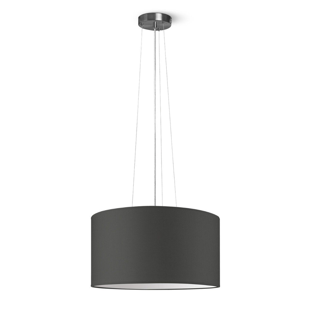 Home Sweet Home hanglamp Hover met lampenkap, E27, antraciet, 50cm
