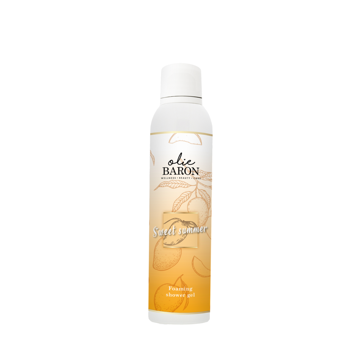 De Oliebaron® - Foaming shower gel - Sweet summer - 200 ml