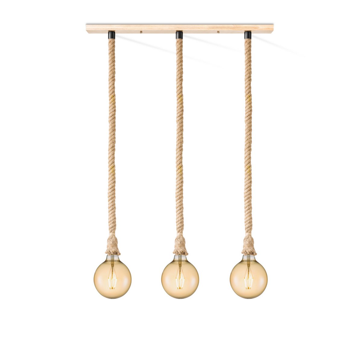 Home Sweet Home hanglamp Leonardo - 3L G180 - dimbaar E27 amber