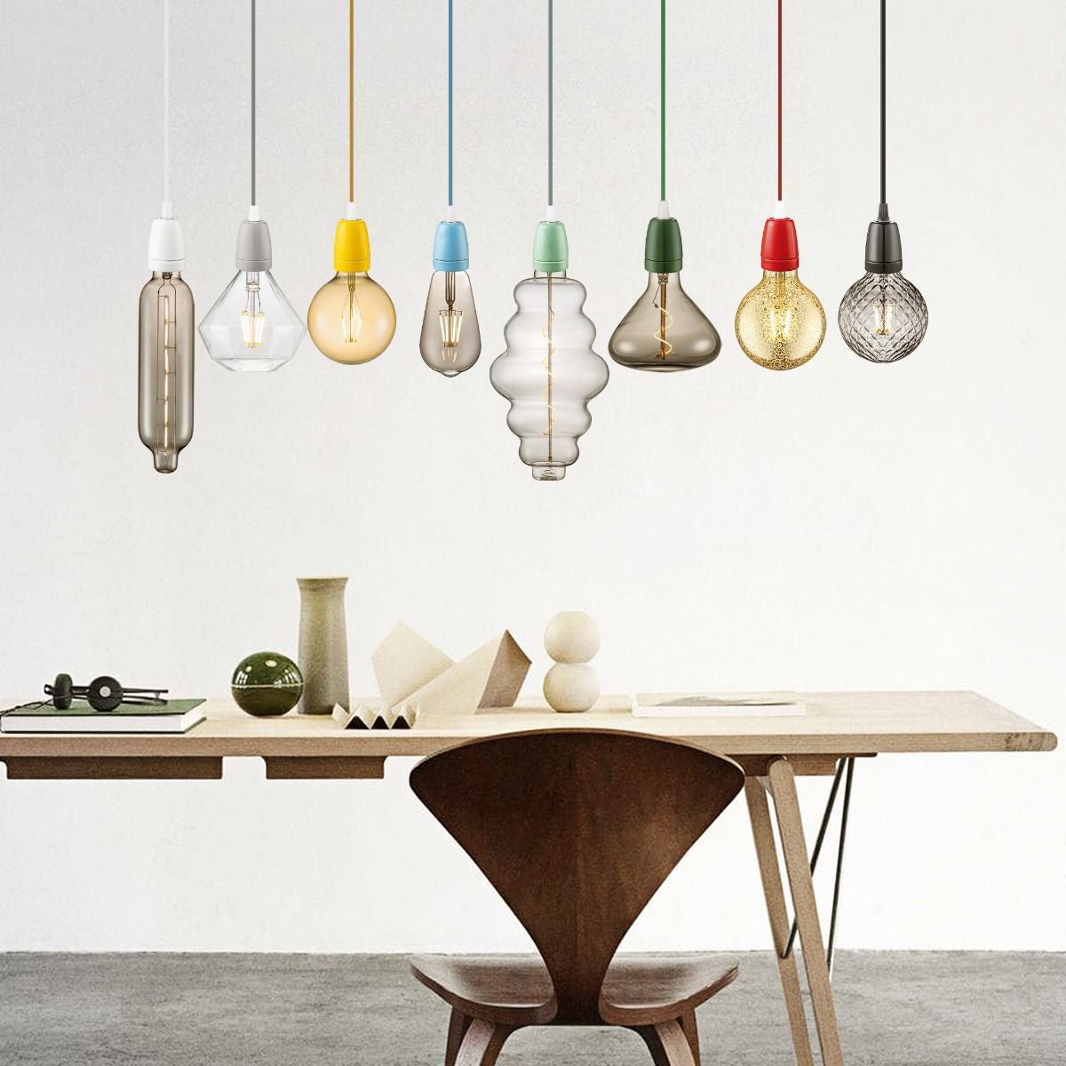 Home Sweet Home Posh E27 fitting porselein groen