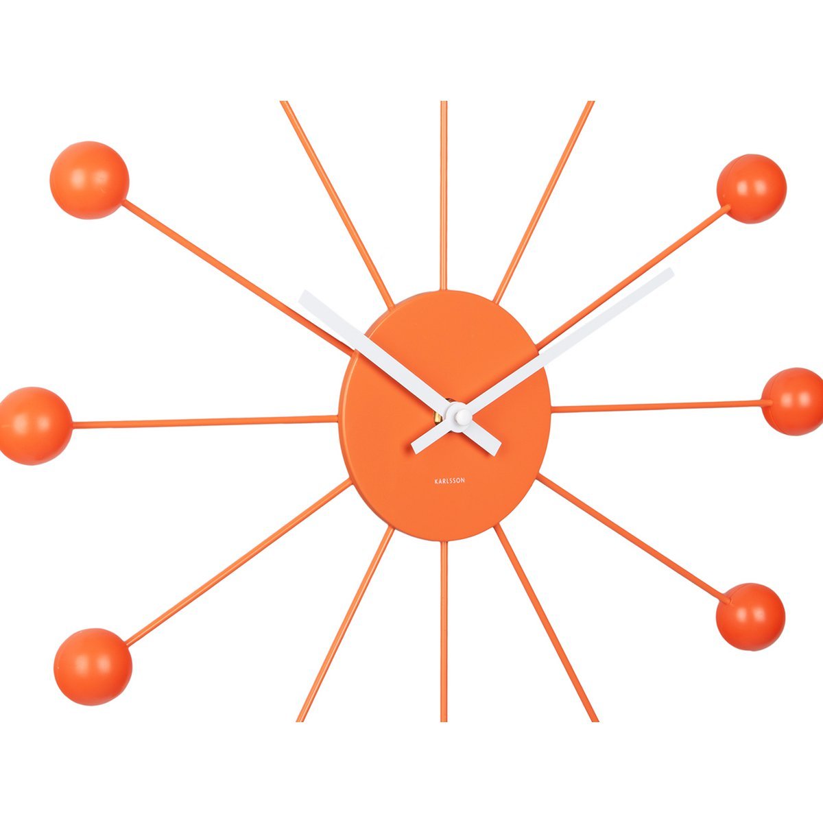 Wandklok Funky Spider