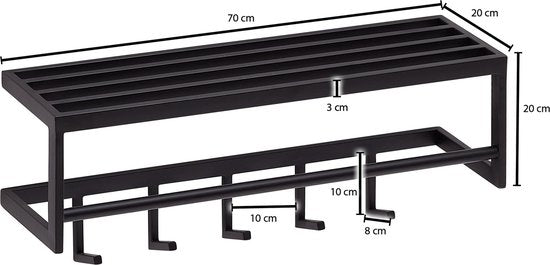 Sky Style Rako Kapstok Zwart