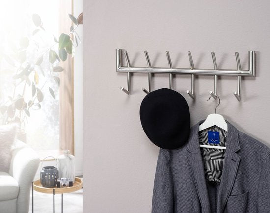 Sky Style Rako Kapstok 12 Haken Zilver