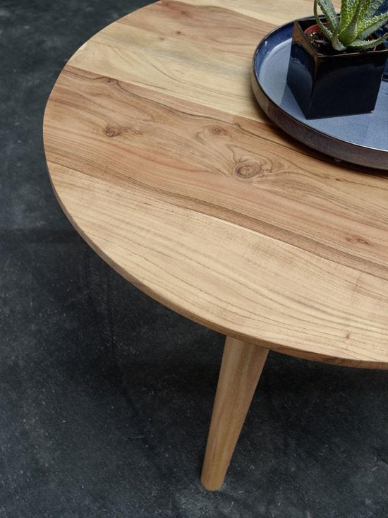 Gate39 - Boha 75 x 75 Salontafel - Bruin