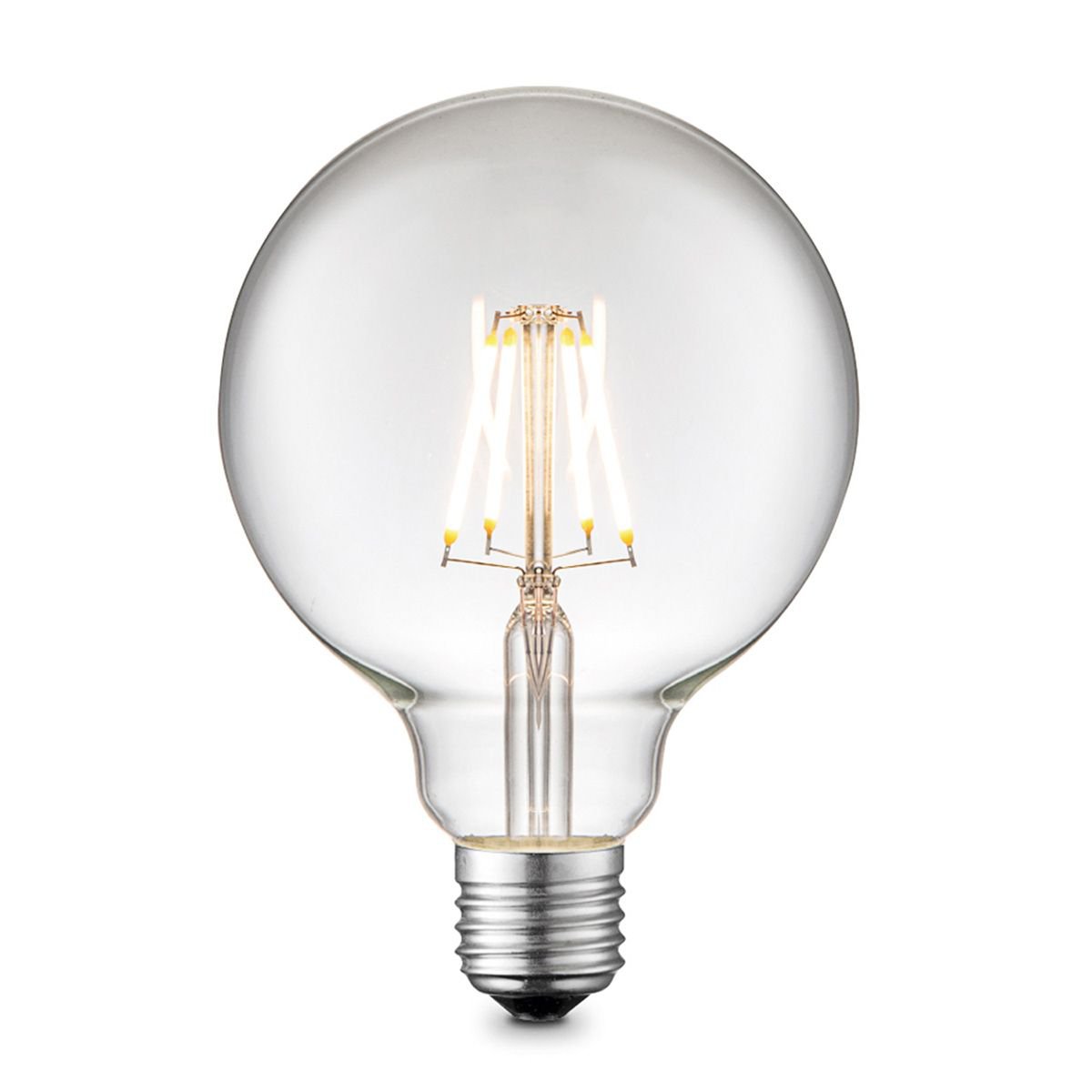 Home Sweet Home dimbare LED Globe Deco E27 G95 6W 700Lm 3000K Helder
