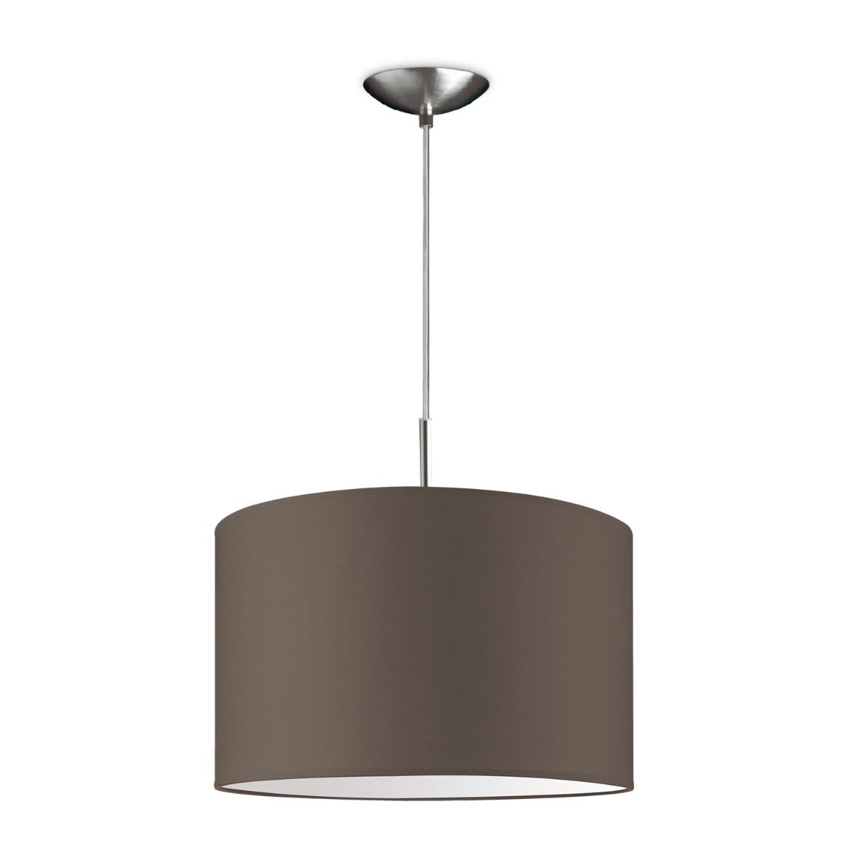 Home Sweet Home hanglamp Tube Deluxe, E27, taupe, 35cm