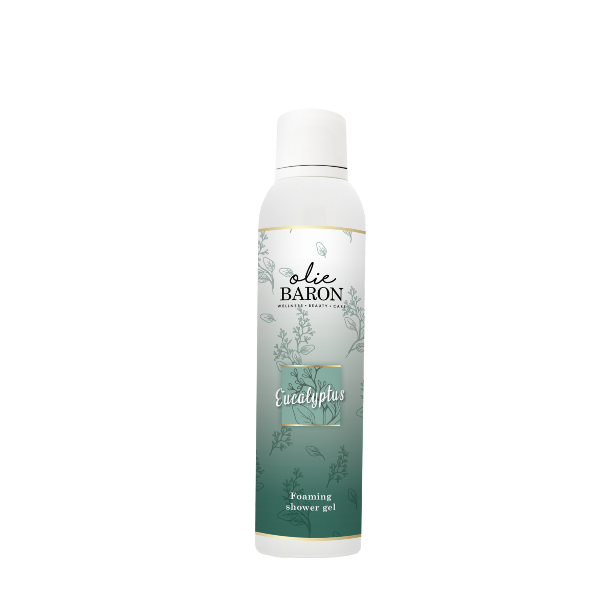 De Oliebaron® - Foaming shower gel - Eucalyptus - 200 ml