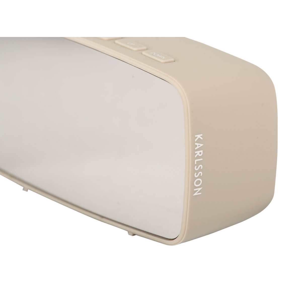 Wekkerspiegel LED Ovaal