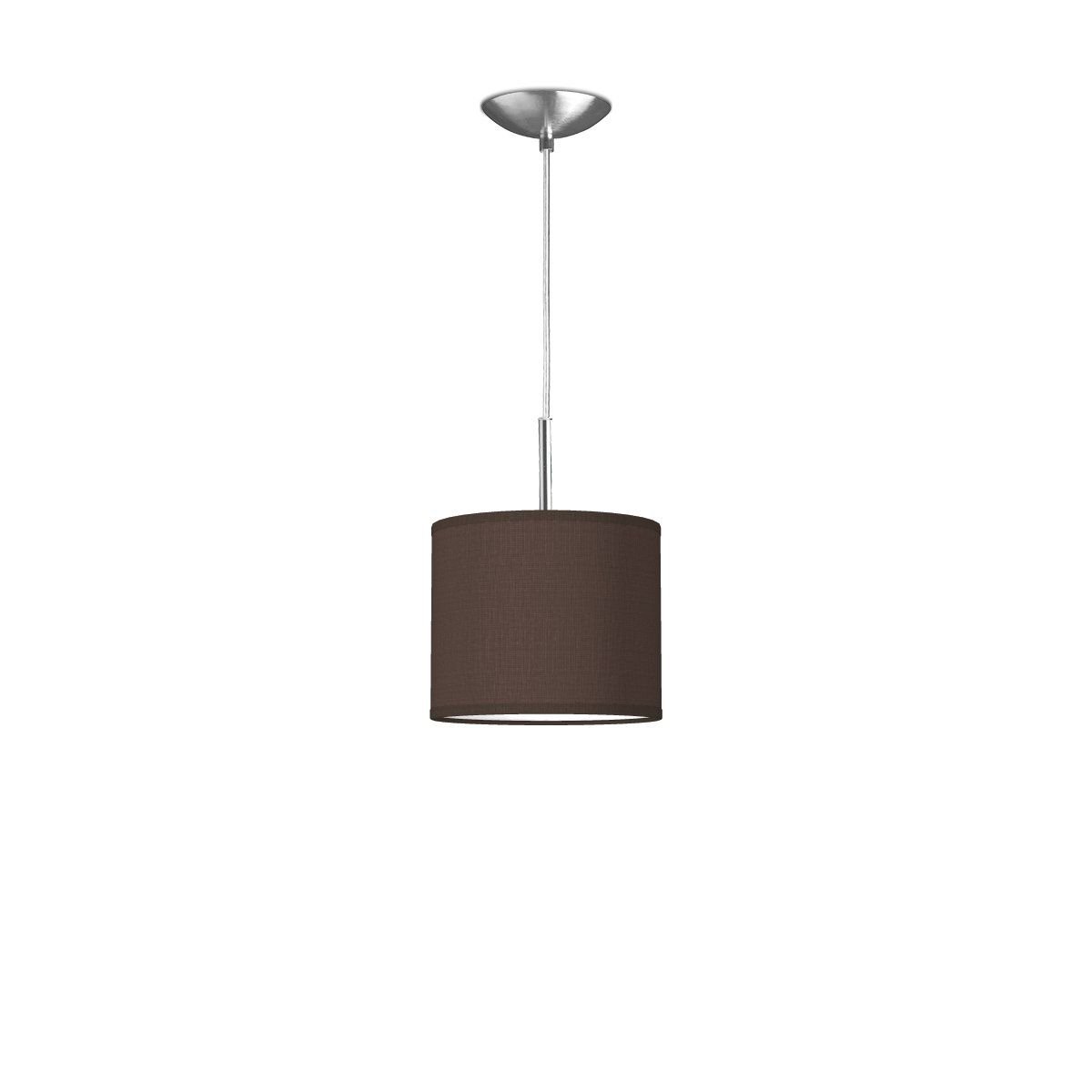 Home Sweet Home hanglamp Tube Deluxe, E27, chocolade, 20cm