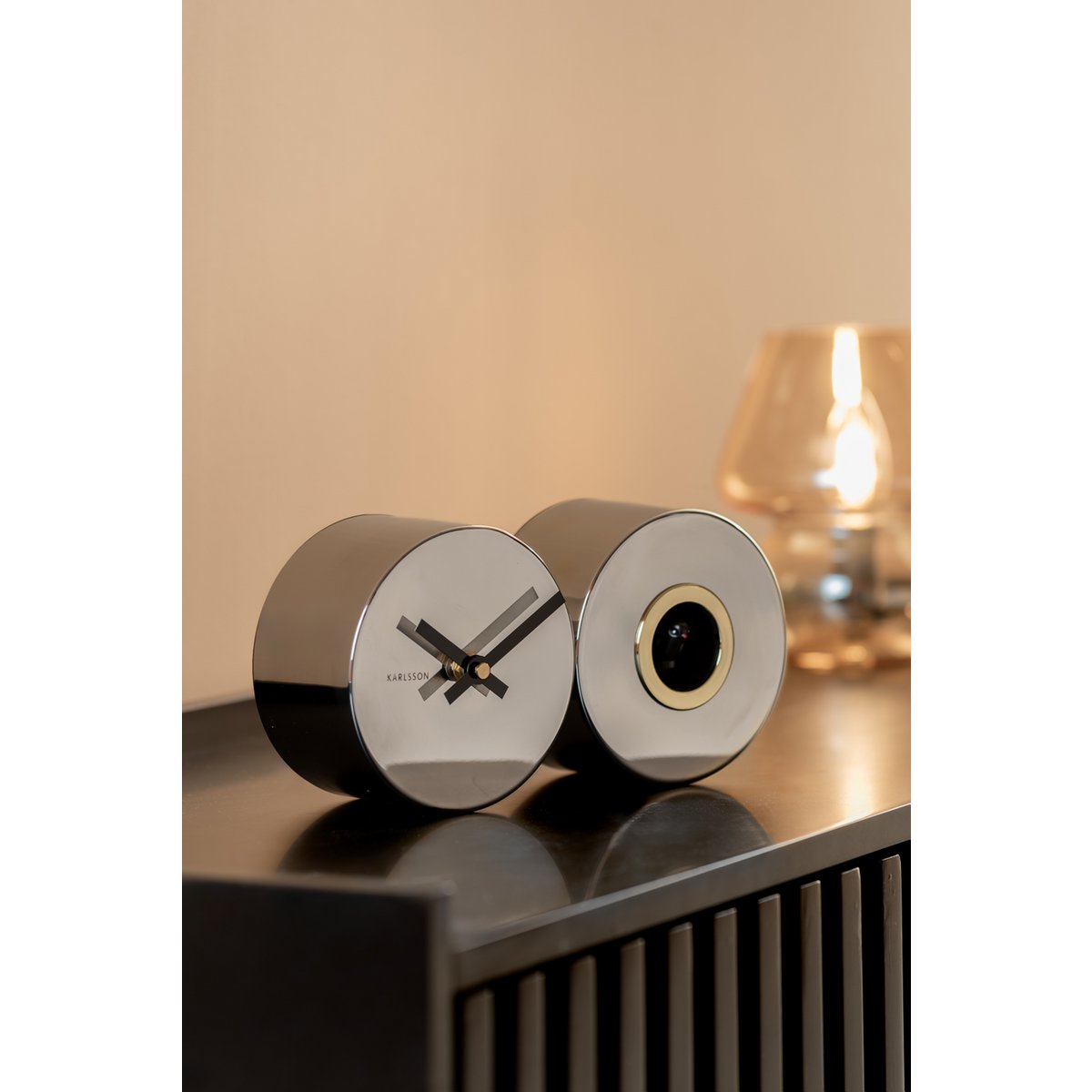 Wandklok Duo Koekoek Verguld