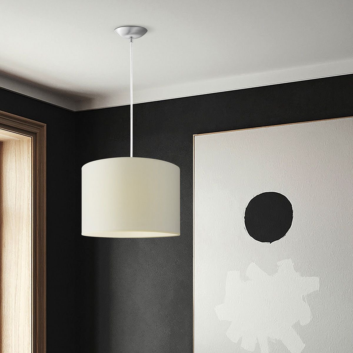 Home Sweet Home verlichtingspendel Combi 11/11/100cm-Geborsteld staal