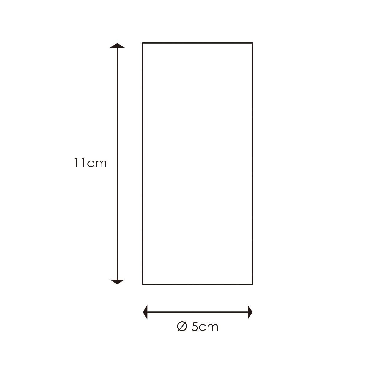 Home Sweet Home cilinder E27 fitting zwart