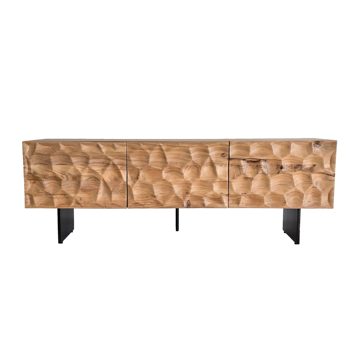 Lowboard Acacia Massief Hout 160x56x37 cm TV-kast