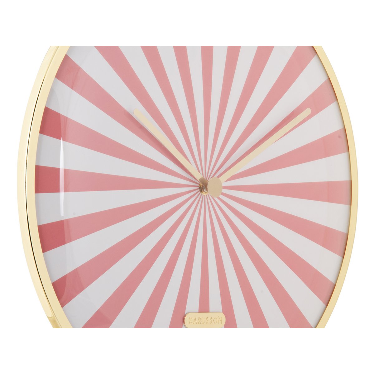 Wandklok Candy Swirl Dome