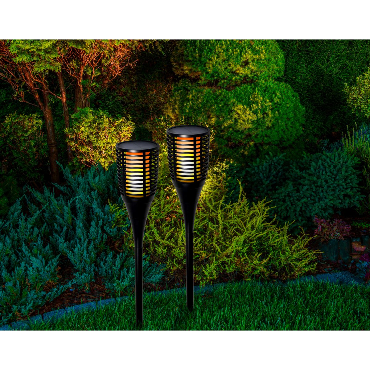 Outdoor LED grondpin "zaklamp" h: 78cm
