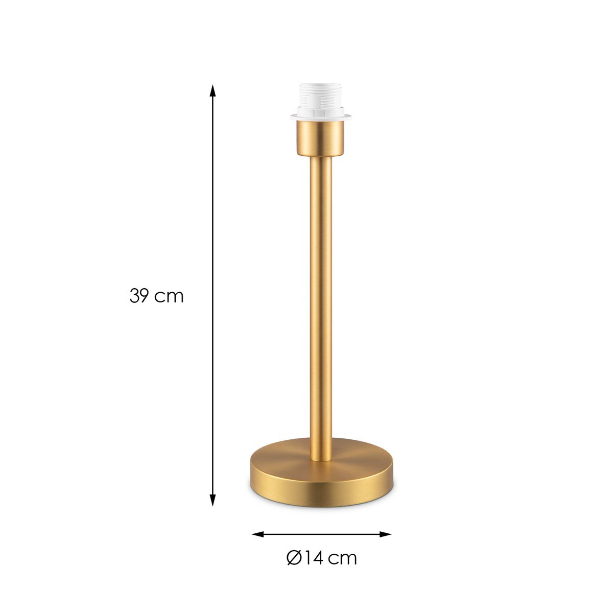 Home Sweet Home tafellamp voet Stick 14/14/39cm - Messing
