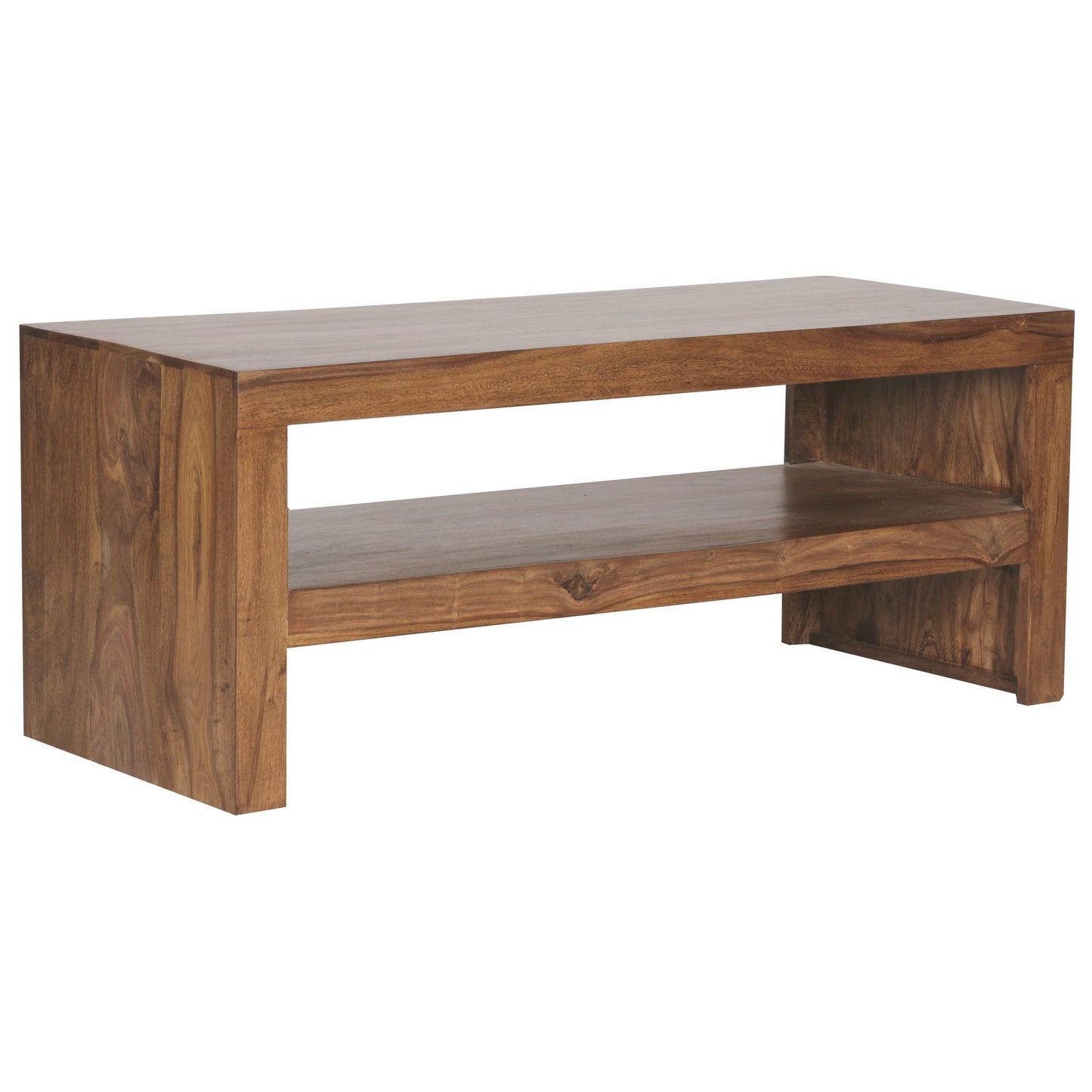 Massief houten salontafel Durban Sheesham 110 cm breed