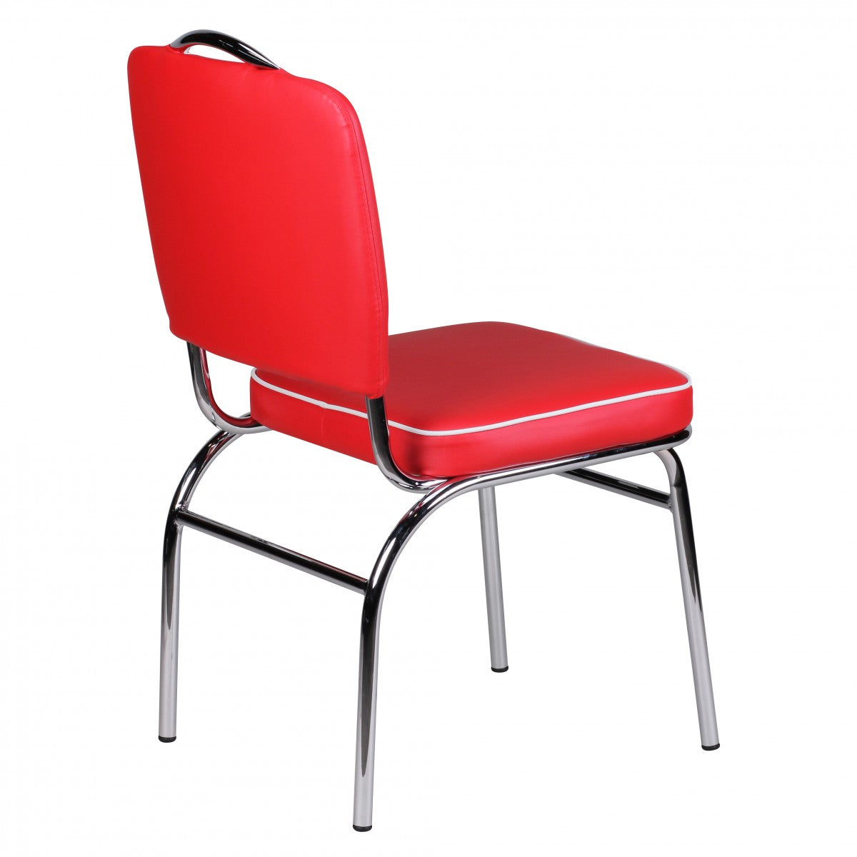 ELVIS American Diner 50s Retro | Eetkamerstoel kleur rood wit