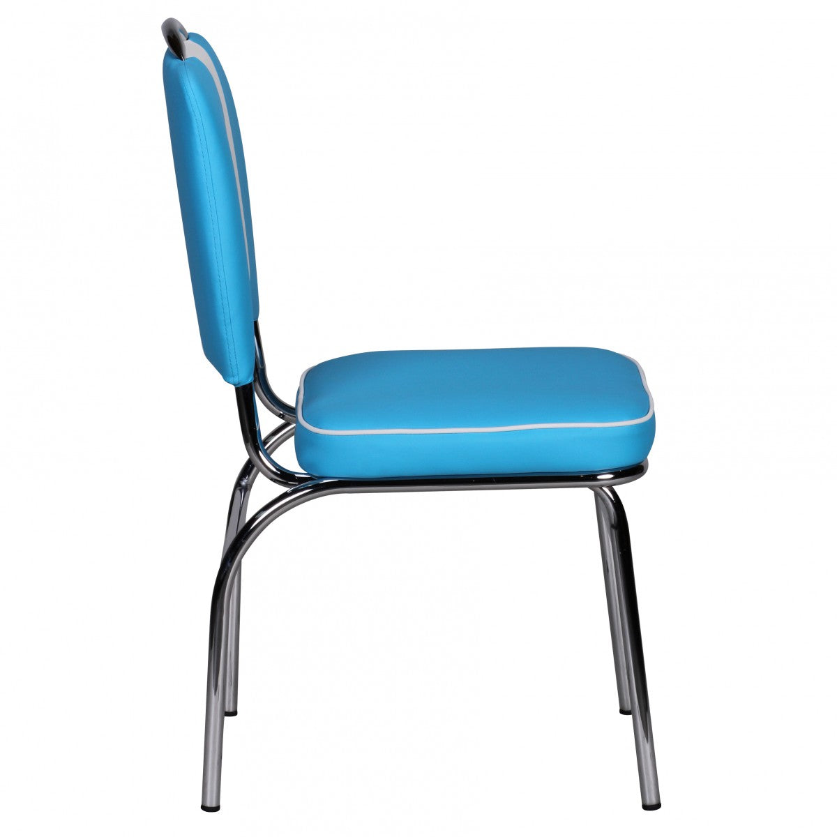 ELVIS American Diner 50s Retro | Eetkamerstoel kleur blauw wit