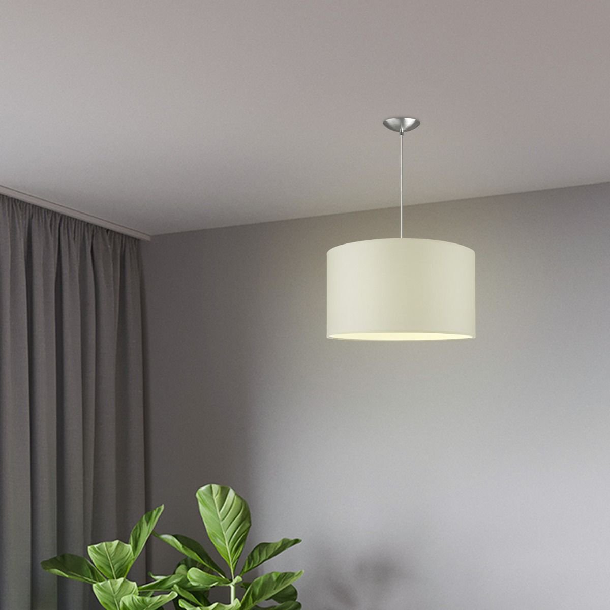 Home Sweet Home hanglamp Bling met lampenkap, E27, warm wit, 40cm