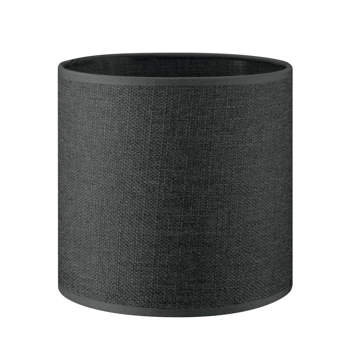 Home Sweet Home Lampenkap Canvas zwart - B:16xD:16xH:15cm