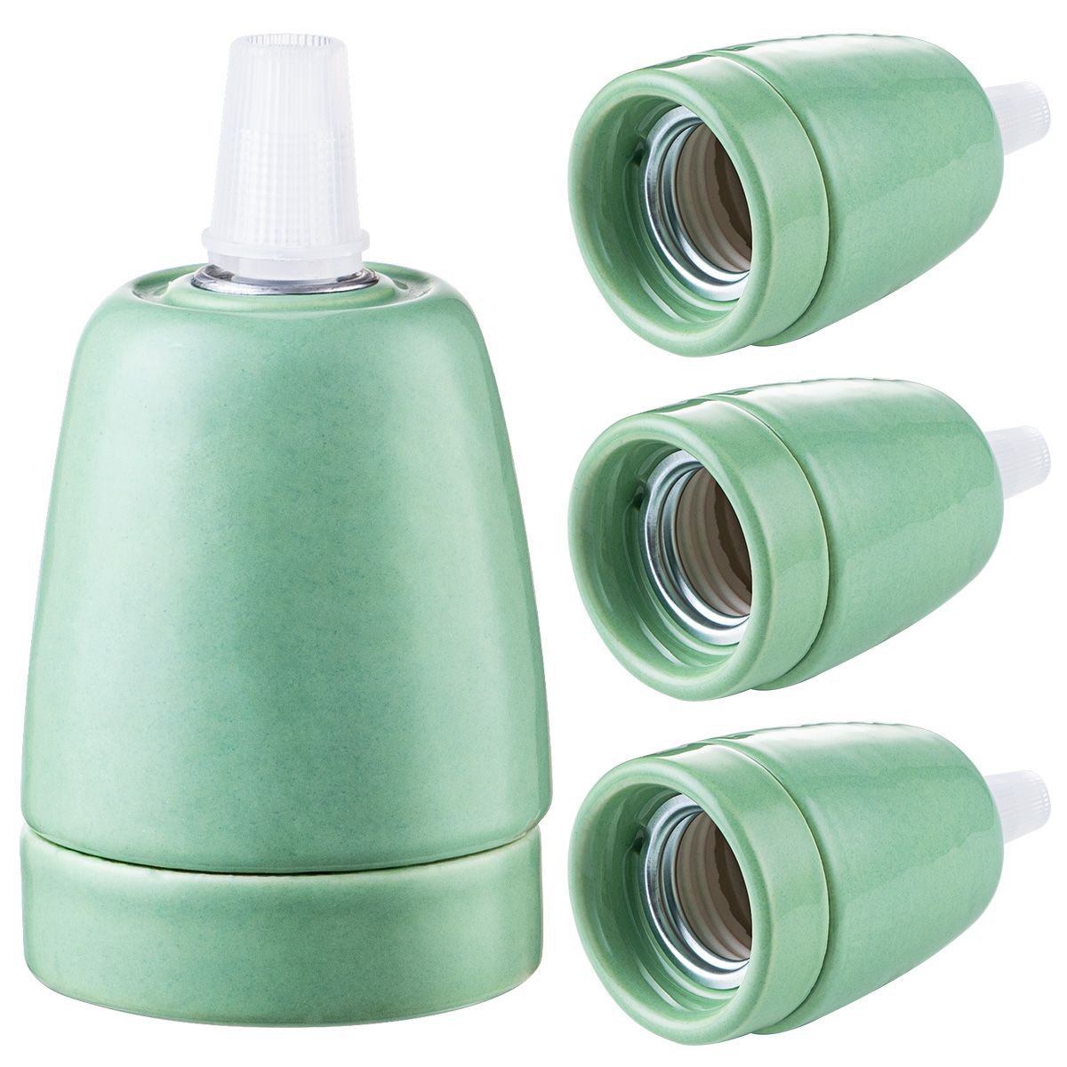 Home Sweet Home Posh E27 fitting porselein groen